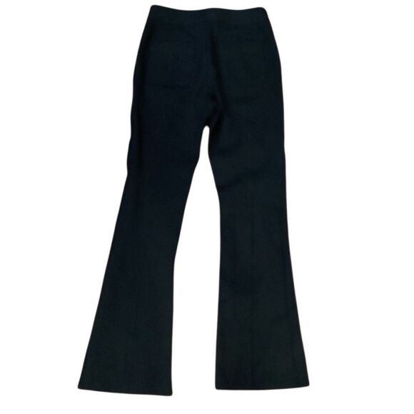 Maeve by Anthropologie Slit Front Ponte Pants Black Size 8 - Picture 9 of 13